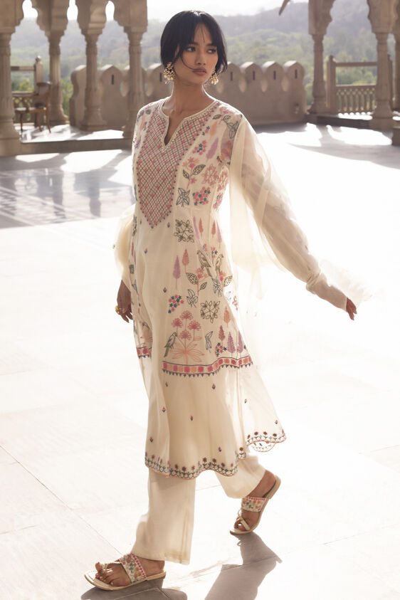Arjana Kurta Set - Natural, Natural, image 4